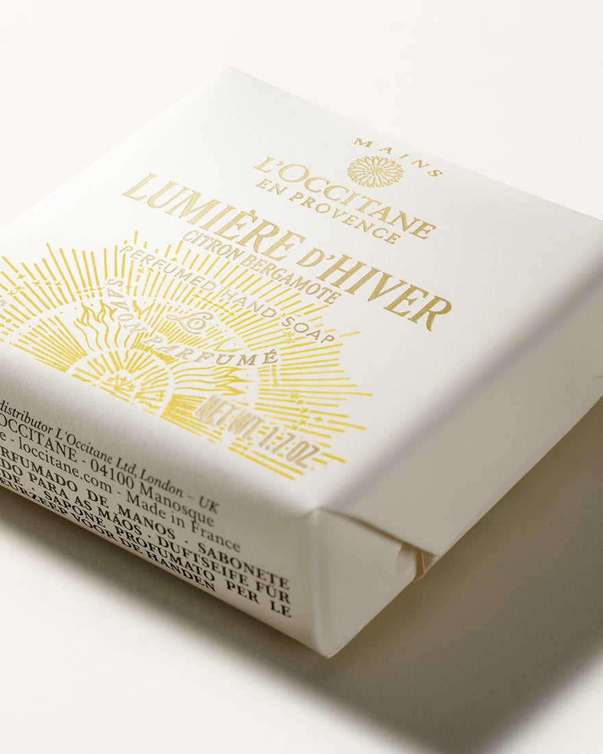SAVON PARFUMÉ LUMIÈRE D'HIVER 50G