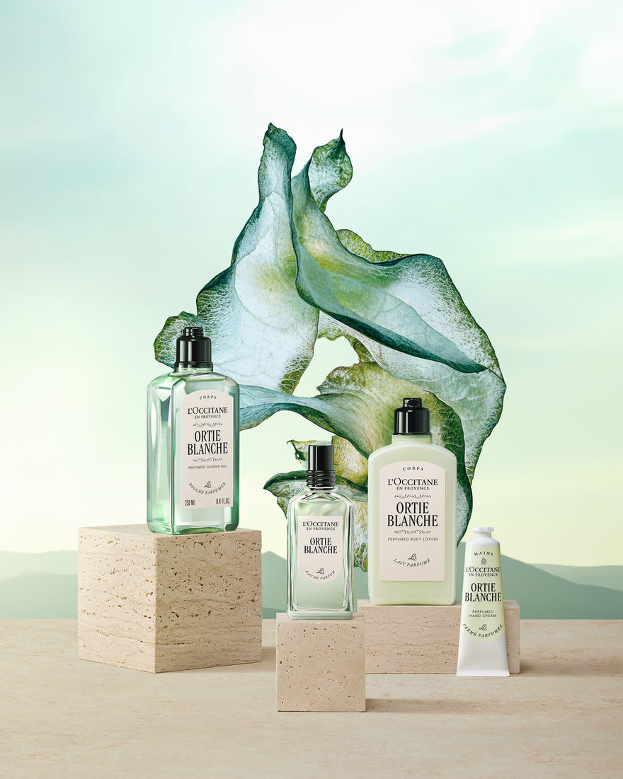 GEL DOUCHE PARFUMÉ ORTIE BLANCHE ( HERBAE)