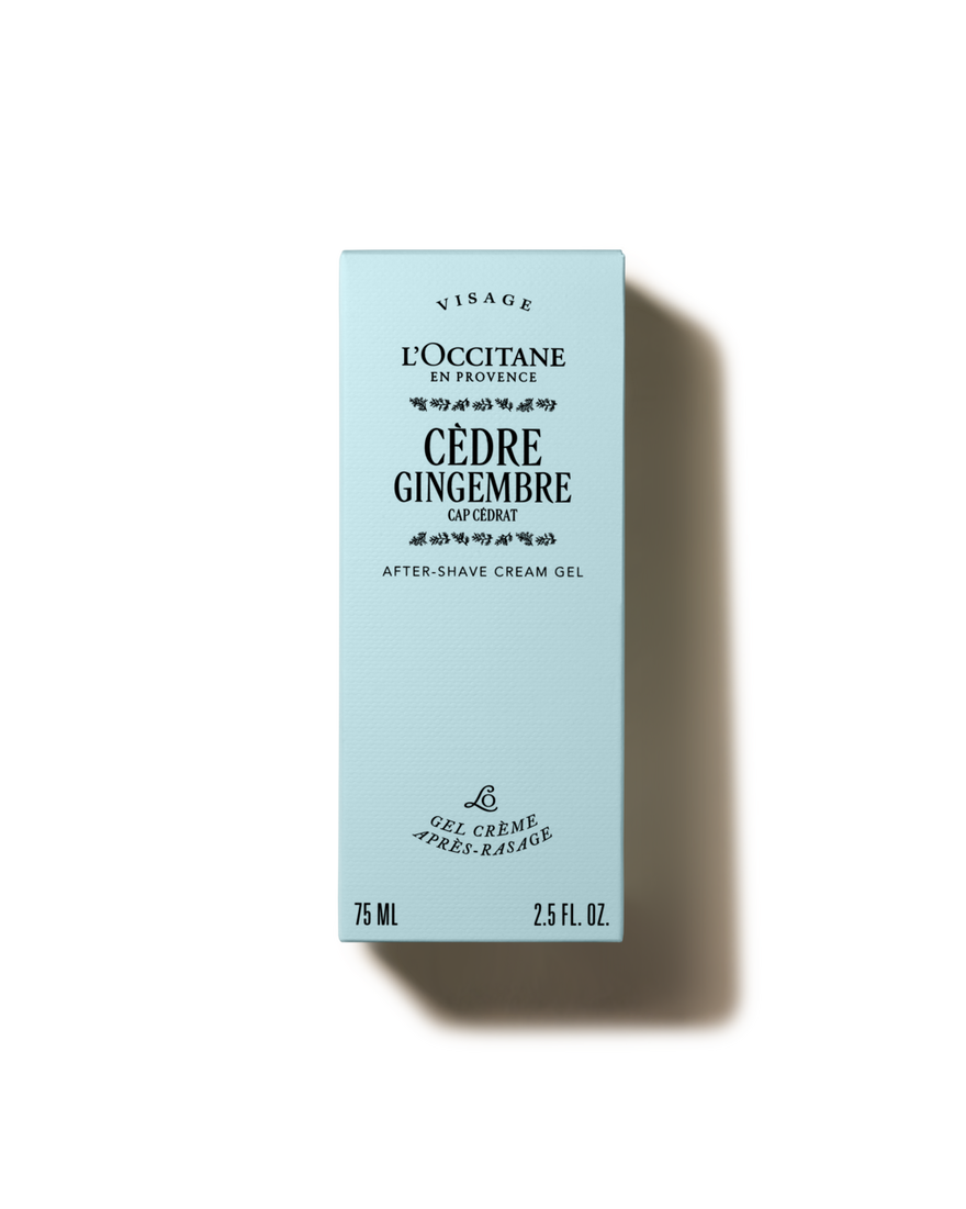GEL CRÈME APRÈS-RASAGE CÈDRE GINGEMBRE (CAP CÉDRAT)