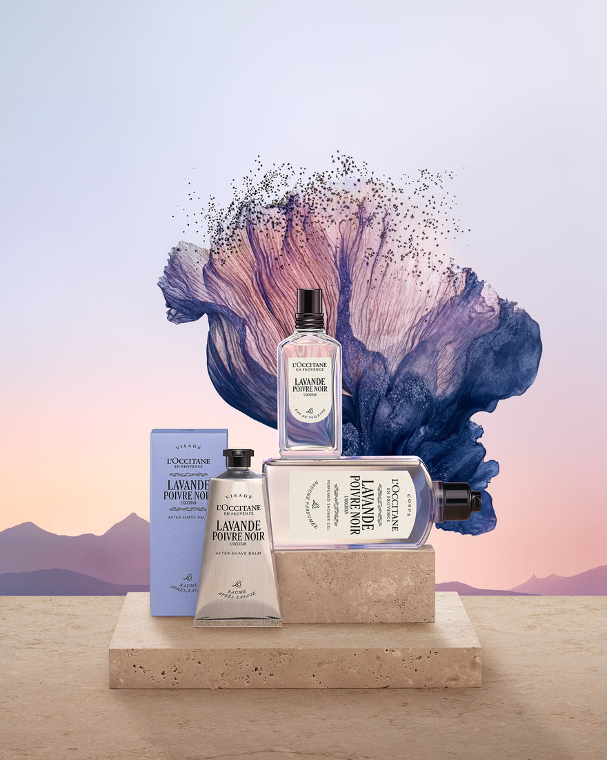 EAU DE TOILETTE LAVANDE POIVRE NOIR ( L'OCCITAN)