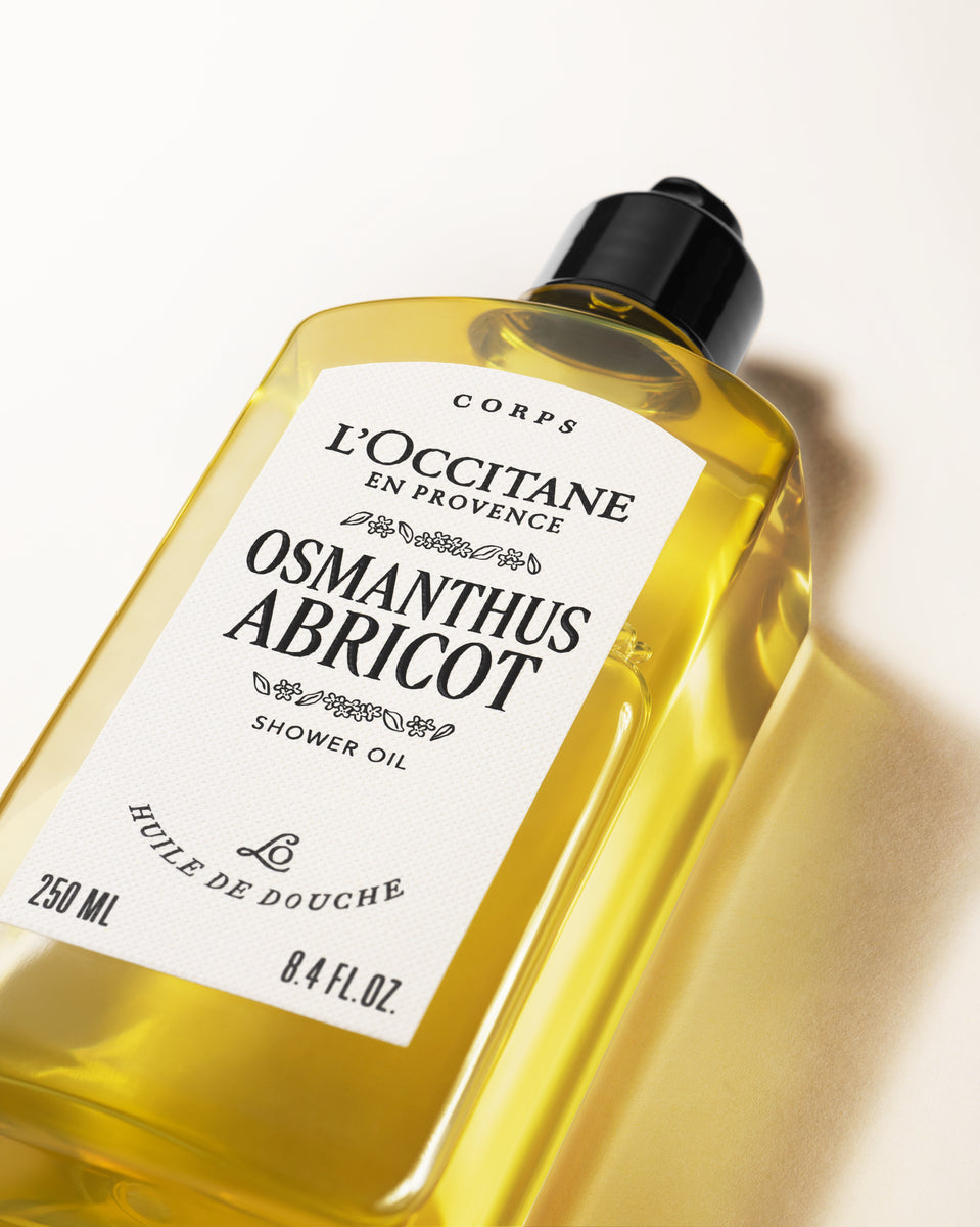 HUILE DE DOUCHE OSMANTHUS ABRICOT