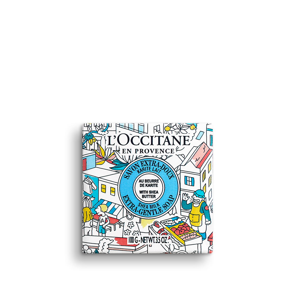 Savon Surgras Karité Lait - Peaux Sensibles 100g