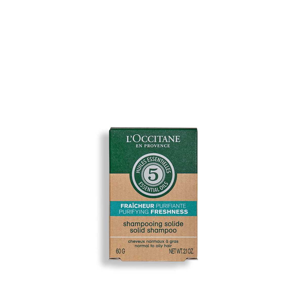 L'OCCITANE ARO SHAMP FRAICHEUR SOLIDE 60GR