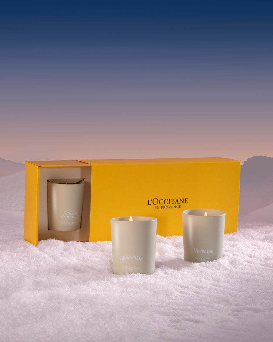 L'OCCITANE EDL 25 HOLIDAYS MINI CANDLES KIT