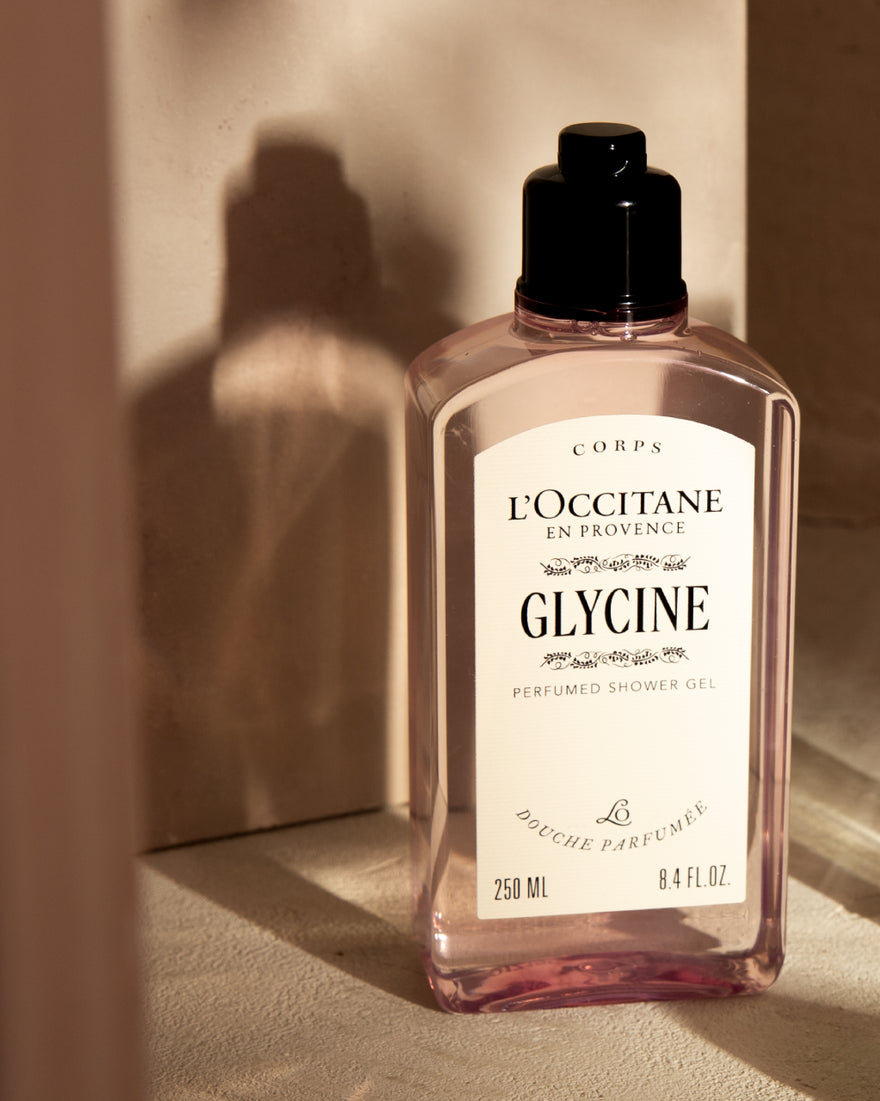 GEL DOUCHE PARFUMÉ GLYCINE