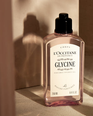 GEL DOUCHE PARFUMÉ GLYCINE