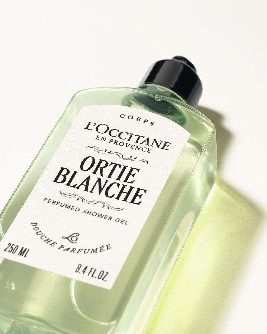 GEL DOUCHE PARFUMÉ ORTIE BLANCHE ( HERBAE)