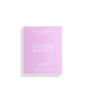 Bougie Lavande Blanche 180GR
