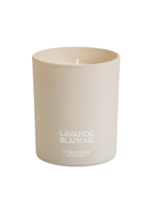 BOUGIE LAVANDE BLANCHE 180G