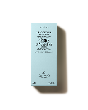 GEL CRÈME APRÈS-RASAGE CÈDRE GINGEMBRE (CAP CÉDRAT)