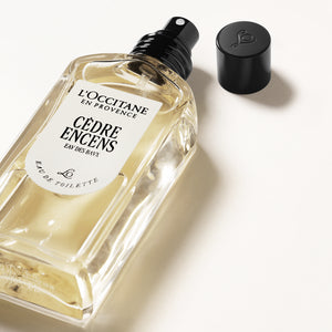 EAU DE TOILETTE CÈDRE ENCENS (EAU DES BAUX)
