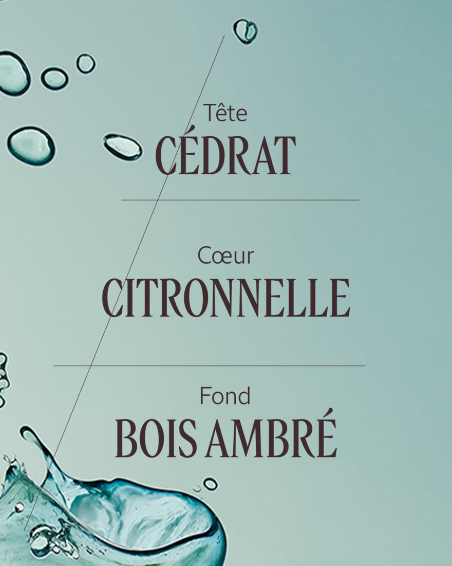 EAU DE TOILETTE CÉDRAT