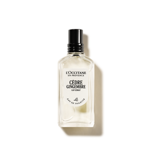 EAU DE TOILETTE CÈDRE CINGEMBRE ( CAP CÉDRAT)