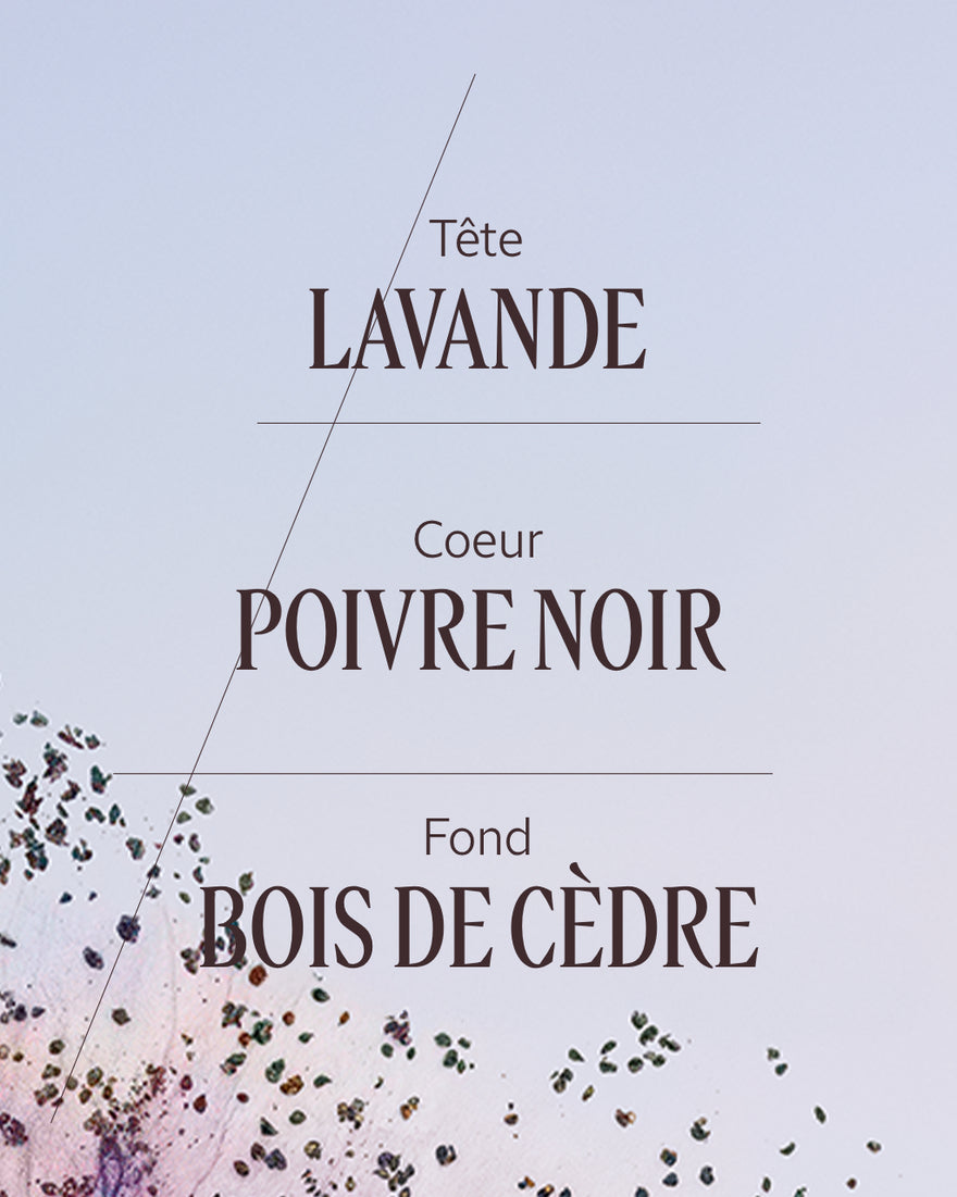 EAU DE TOILETTE LAVANDE POIVRE NOIR ( L'OCCITAN)