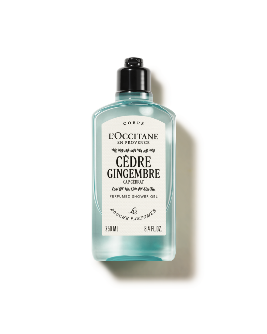 GEL DOUCHE PARFUMÉ CÈDRE GINGEMBRE (CAP CÉDRAT)