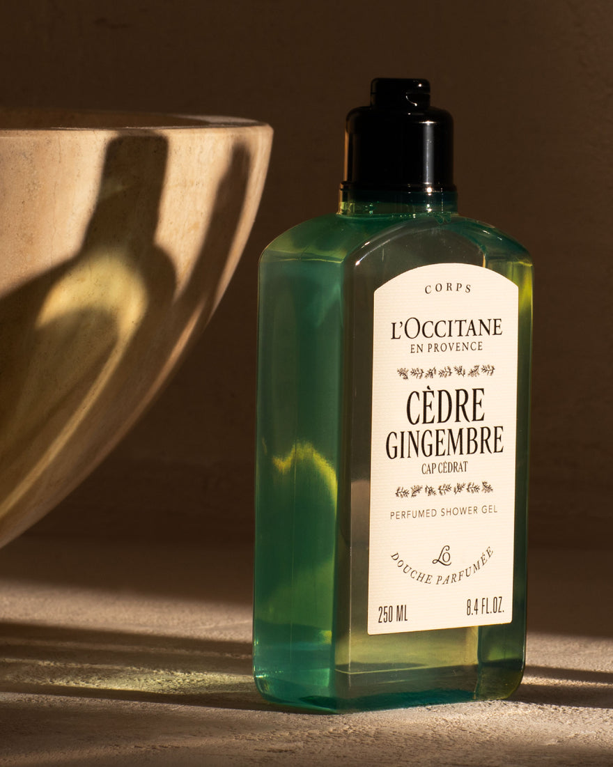 GEL DOUCHE PARFUMÉ CÈDRE GINGEMBRE (CAP CÉDRAT)