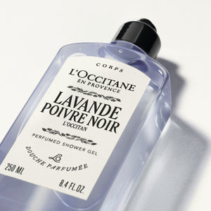GEL DOUCHE PARFUMÉ LAVANDE POIVRE NOIR ( L'OCCITAN)