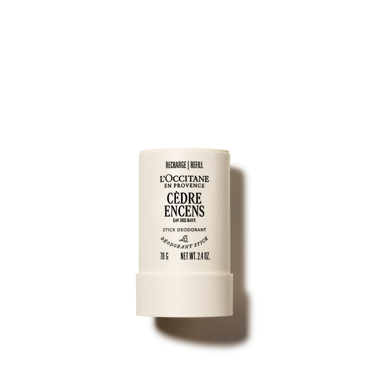 Cèdre Encens stick deodorant refill