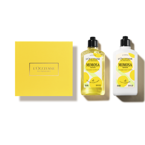 Coffret Corps Mimosa Verveine