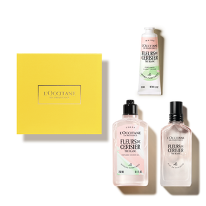 Coffret cadeau Parfum Fleurs de Cerisier Thé Blanc