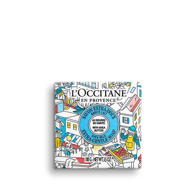 Savon Surgras Karité Lait - Peaux Sensibles 100g