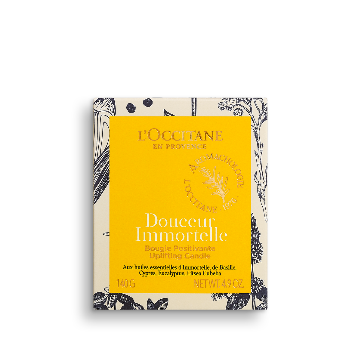 Bougie Parfumée Douceur Immortelle