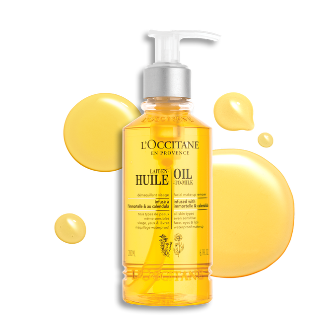 Lait-en-Huile Démaquillant Visage