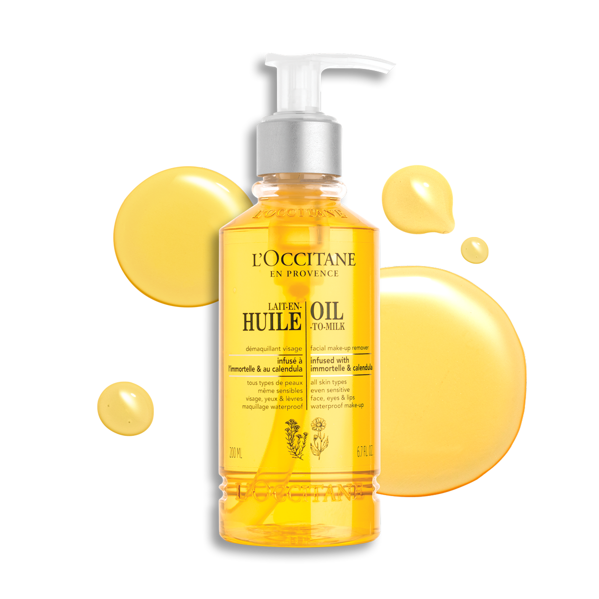 Lait-en-Huile Démaquillant Visage