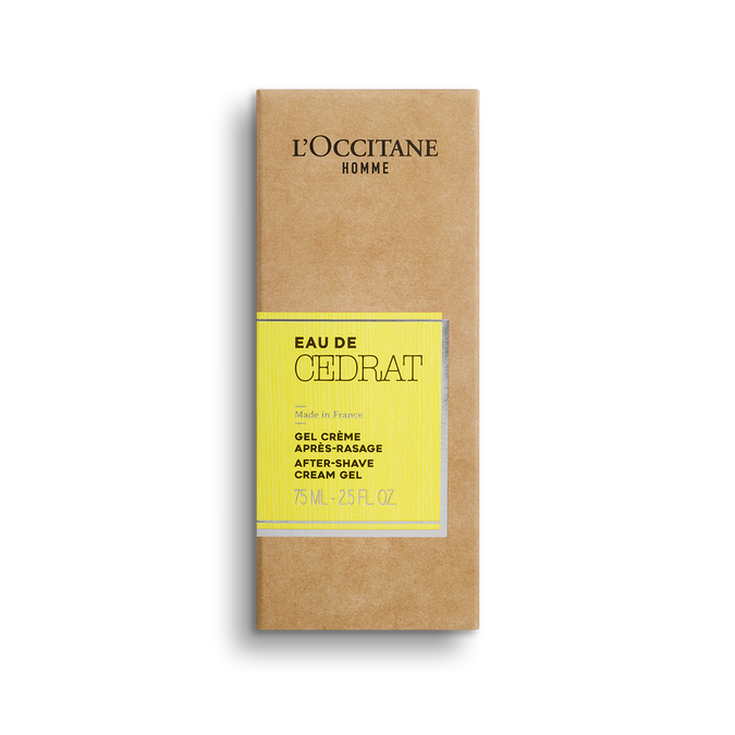Gel Crème Après-Rasage Eau de Cédrat