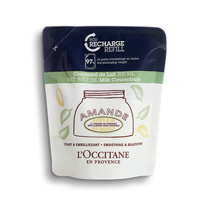 Eco-Recharge Concentré de Lait à l'amande de Provence