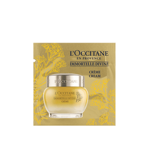 Echantillon Crème Immortelle Divine